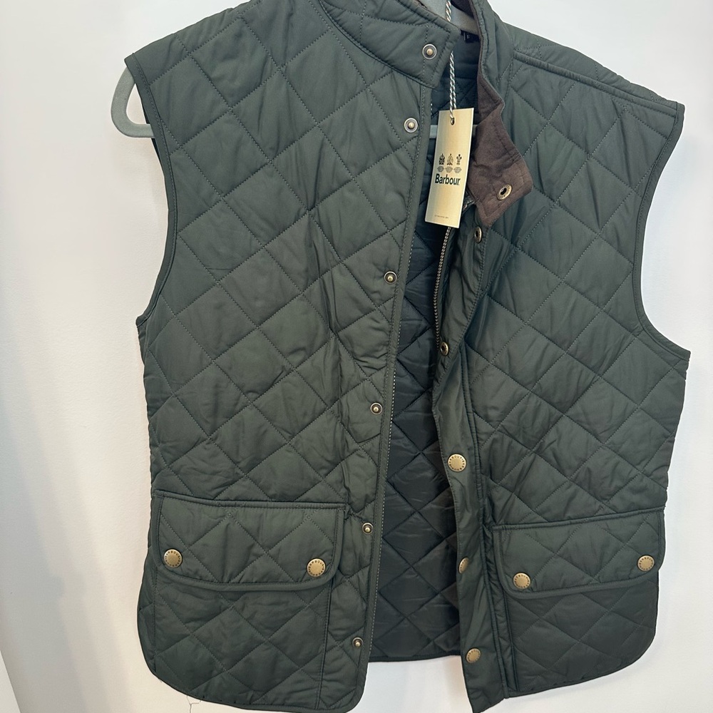 Barbour Men’s Lowerdale Vest Sz Large (NWT)